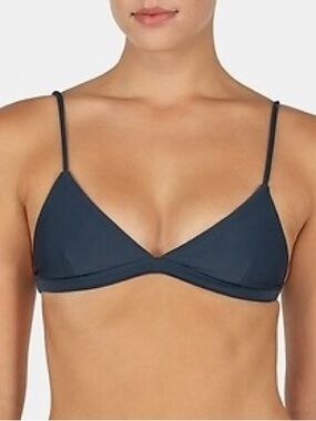 Mikoh Light Blue Triangle Swim Top